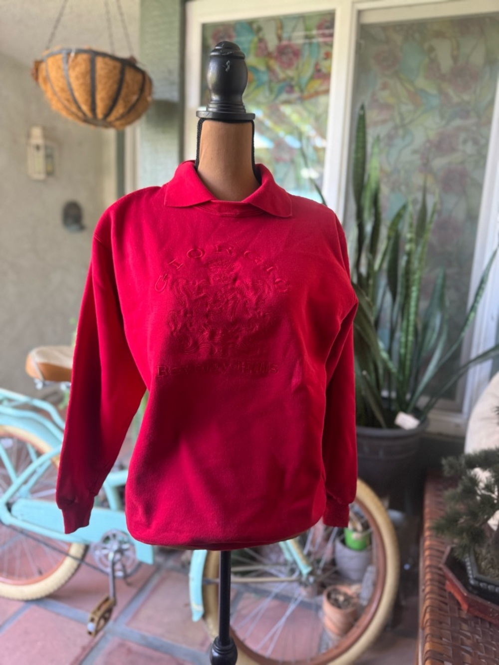 Vintage Giorgio Beverly Hills Collard Sweatshirt